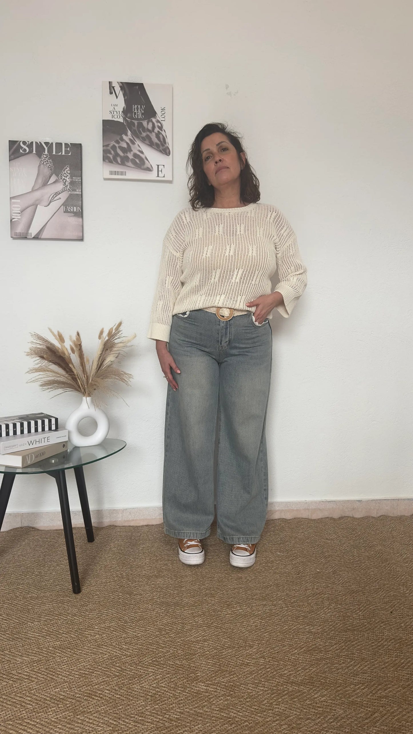 Vaquero ExtremeWideleg azul lavado