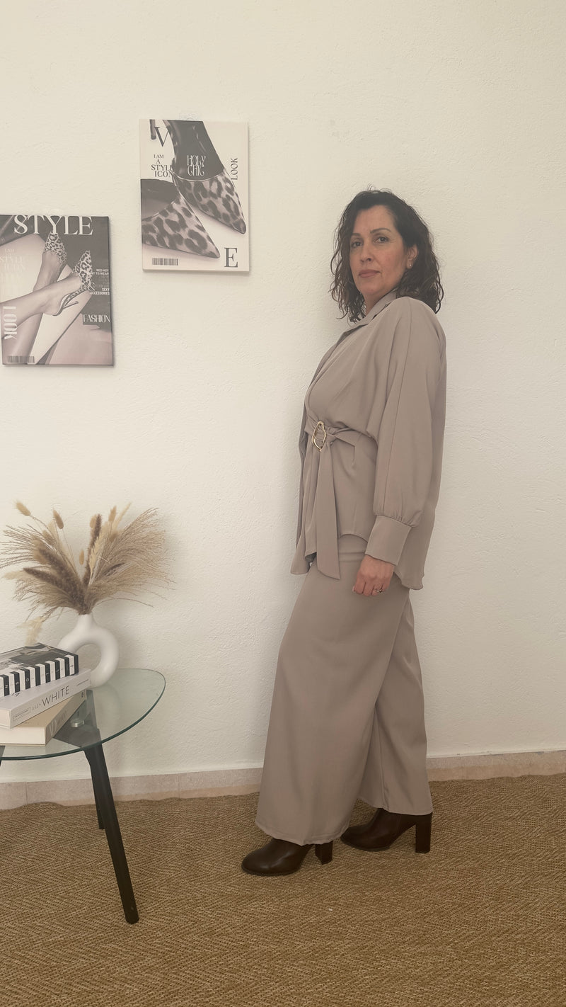 Conjunto de vestir visón