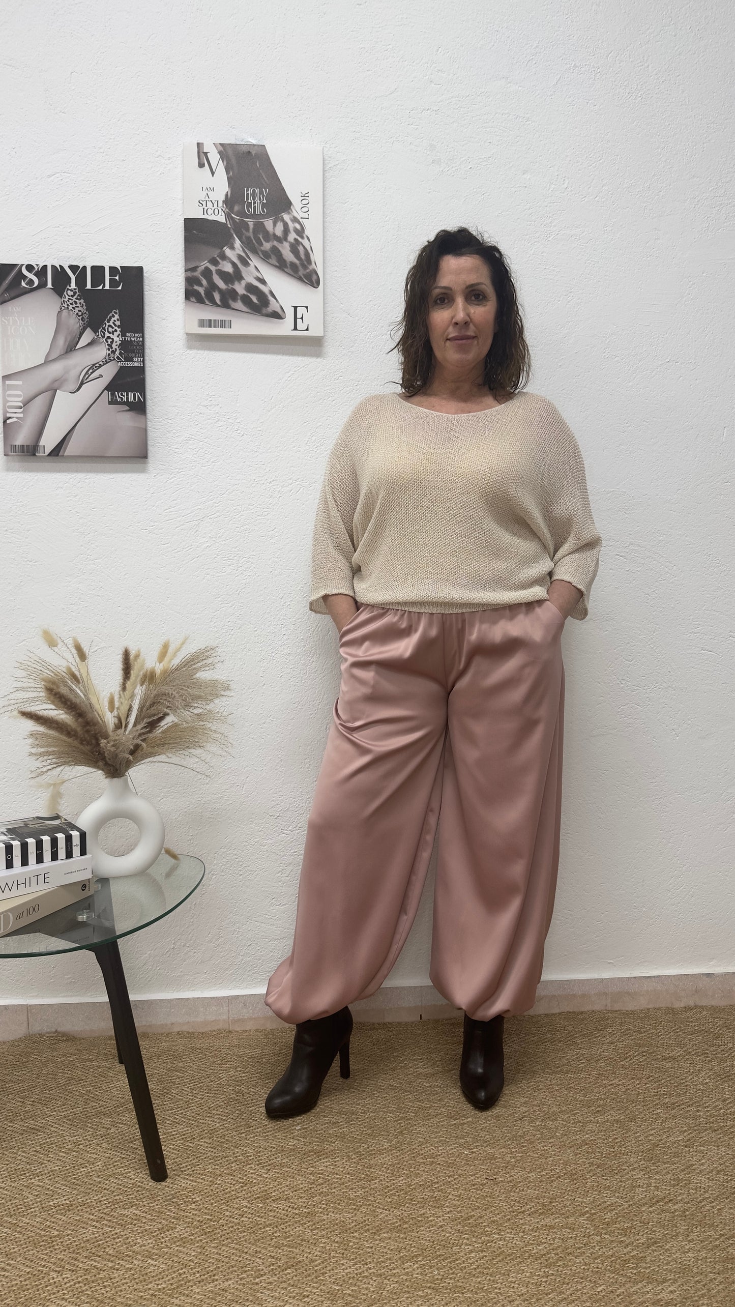 Pantalón Bombacho rosa