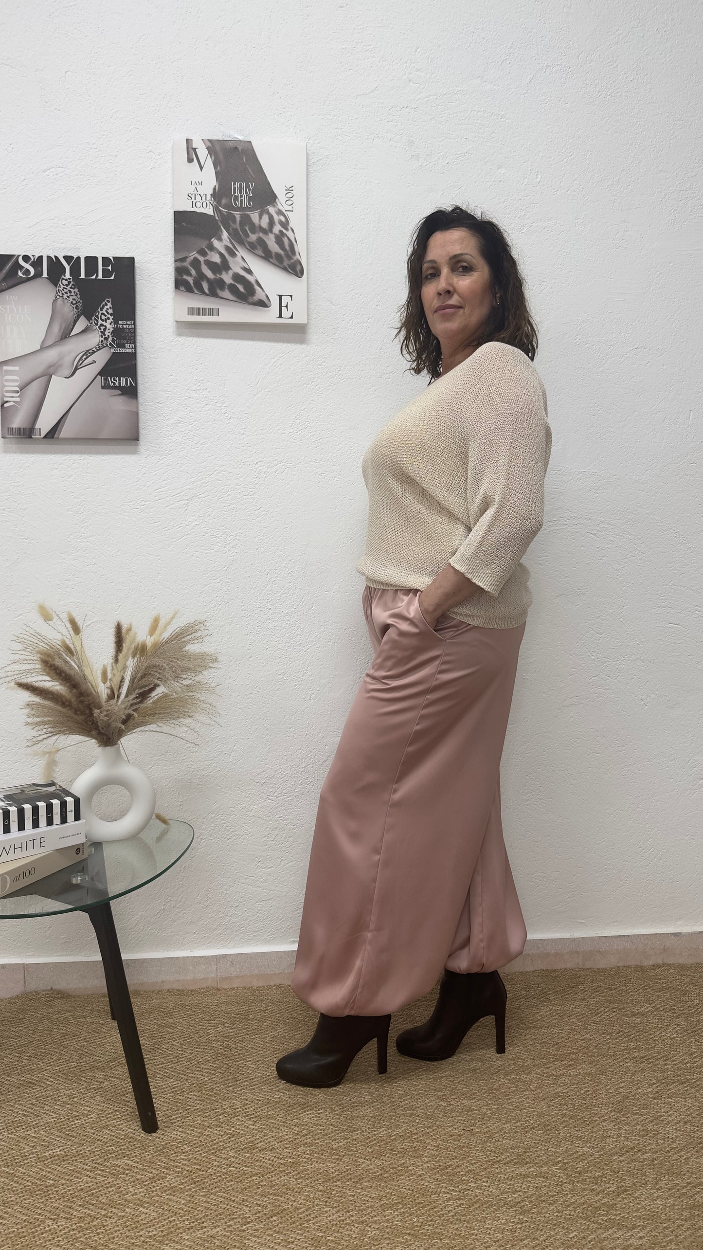Pantalón Bombacho rosa
